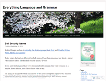 Tablet Screenshot of languageandgrammar.com